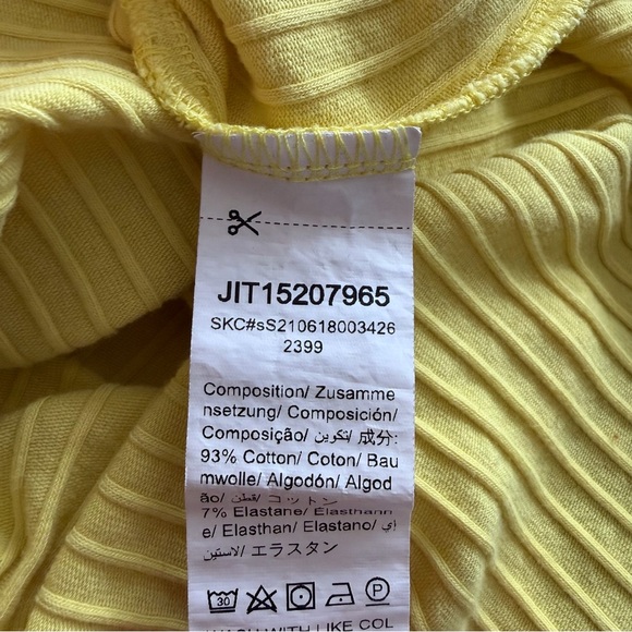 3 for $20 ⭐️ SHEIN Ribbed Knit Tank Top – XL – Yellow - Picture 5 of 8